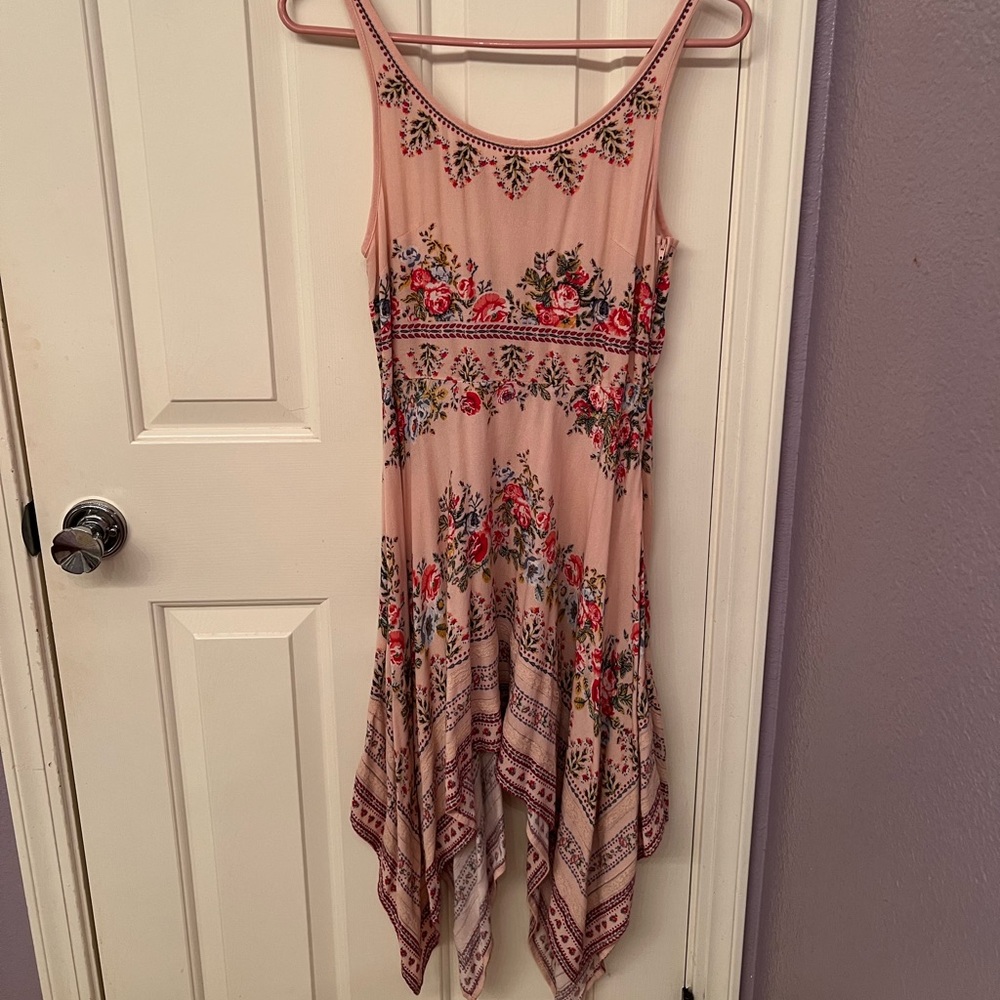 High-low boho dress